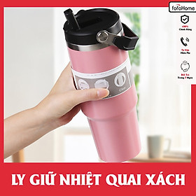 Mua Ly Giữ Nhiệt Cốc Giữ Nhiệt Kèm Ống Hút 900ml Nắp Dạng Xoay  Bình Nước Giữ Nhiệt 900ml Bằng Thép Không Gỉ Thiết Kế Nhỏ Gọn Kèm Ống Hút Tiện Dụng Có Quai Xách Mang Theo Du Lịch  Ly Giữ Nhiệt Cao Cấp Có Ống Hút Vỏ Chống Xước- Giao màu ngẫu nhiên