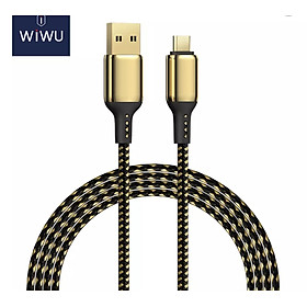 Cáp WiWu Golden Data Cable GD-102 Cáp Tương Thích Rộng Rãi Với Các Thiết Bị Có Giao Diện Micro - Hàng Chính Hãng