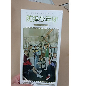 Postcard Hộp ảnh BTS kèm hình dán và lomo _ hàng giống hình