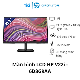 Màn hình LCD HP V22i - 6D8G9AA 1920 x 1080 IPS 75Hz 5 ms FreeSync - Hàng