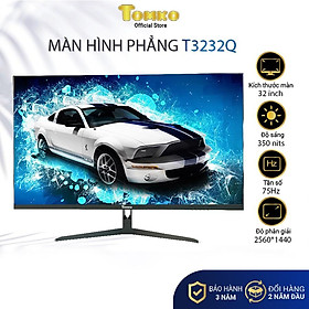 Màn hình máy tính 32 inch 2KTomko T3232Q Tần số quét 75HZ Tấm nền IPS