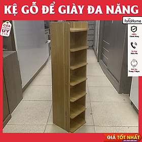 Kệ Để Giày Dép Gỗ Thiết Kế Nhỏ Gọn, Tối Ưu Diện Tích Nhiều Tầng