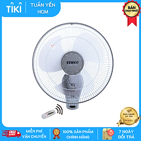 Mua Quạt Treo Tường Điều Khiển Từ Xa Senko TR1428 (Remote) - Xám - Hàng chính hãng