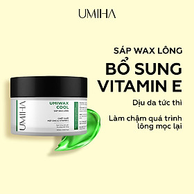 Sáp wax lông lạnh UMIHA 135ML dùng cho wax lông Nách, Chân, Tay, Body an toàn hiệu quả