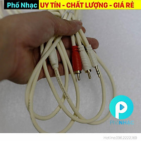 Mua dây 3.5 ra av- Cáp âm thanh 3.5 ra bông sen