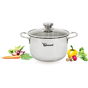 Nồi Inox You Cook 3 Đáy Thân Bầu 18 cm