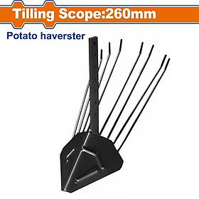 ĐẦU ĐÀO VÀ THU HOẠCH KHOAI TÂY 260MM (CHO MÁY XỚI ĐẤT) WADFOW WTLPUA26 - HÀNG CHÍNH HÃNG