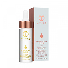 Dầu Dưỡng Môi Và Mặt O.TWO.O Rose Gold