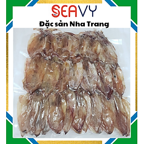 Đặc sản Nha Trang -Mực khô câu dày mình ngon ngọt size 70 con/kg, gói 250gr - Seavy