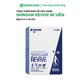 Viên uống SHINSAM REVIVE Tăng cường sinh lực và sinh lý dành cho nam giới - SHINPOONG PHARMA