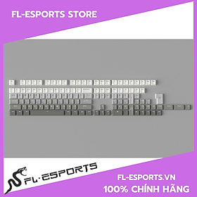 Mua Bộ keycap bàn phím FL-Esports FLCMMK Hidden Fog Gradient Gray - Hàng chính hãng