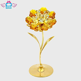 Mua Hoa Hướng Dương Mạ Vàng Đính Pha Lê
