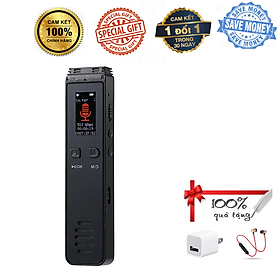 Mua ROGTZ - Máy Ghi Âm Chuyên Nghiệp GA996 Bộ nhớ 8Gb Ghi âm sắc nét Chống ồn chủ động Loại bỏ tạp âm Kết nối Bluetooth Loa ngoài Hi-Fi Tự động lưu khi tắt máy Bảo mật tệp tin Sinh viên Nhà báo Soạn nhạc Họp hành - Hàng Chính Hãng