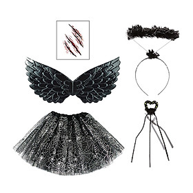 Halloween Cosplay Costume Tutu for Stage Performance Carnival Birthday Party