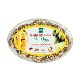 Bánh chuối phồng sầu riêng Tư Bông 220g