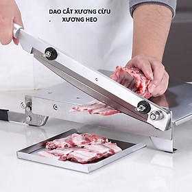 Mua Bàn cắt thịt gà  cắt xương  thái thịt đông đá Đa Năng Cao Cấp - Bản đặc biệt 4.2 Kg. Lưỡi dao chặt gà dài 48 Cm