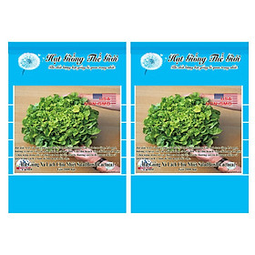 >> BÁO GIÁ BỘ 1 GÓI HẠT GIỐNG RAU CẦN TÂY CHỊU NHIỆT | Shopee Lazada Sendo Tiki mới nhất 150 Bộ 2 Gói Hạt Giống Rau Xà Lách Oakleaf - Chịu Nhiệt SaladBowl (Lactuca sativa) 2000h