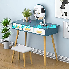Mua Bàn trang điểm có gương kích thước 100*40*73.5cm tặng 1 ghế