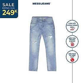 Quần jeans nam ống đứng MESSI SJM-680-18