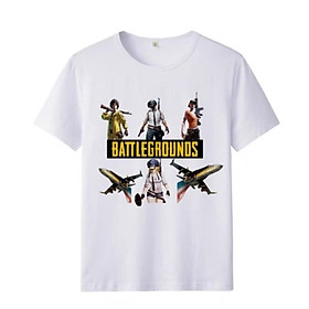Áo Thun In PUBG Hai Màu Trắng Đen  giá rẻ nhất