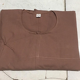 ĐỒ LAM ĐI CHÙA Mẫu Vạt Hò - CaCao Nút Thắt,Size 30 - 4 - 68kí