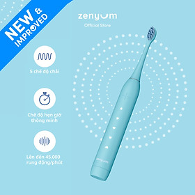 [Chính Hãng] Bàn Chải Đánh Răng Điện Zenyum Sonic 2.0 - Màu Xanh Dương- Công Nghệ Singapore