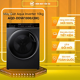 AQD-DDW1000J(BK) - MÁY GIẶT CỬA TRƯỚC AQUA AQD-DDW1000J(BK) - Hàng chính hãng