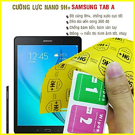 Dán cường lực dẻo nano dành cho Samsung tab A các loại