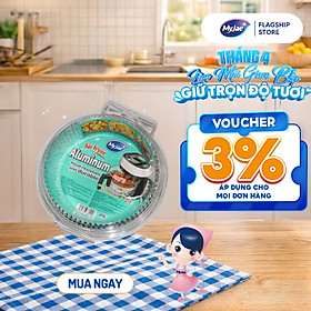 Giấy bạc lót nồi chiên không dầu MyJae (Dạng tròn)