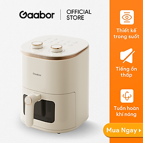 Mua Nồi chiên không dầu 5L Gaabor AF-45M01A mặt kính trong suốt vừa con gà 1.5kg công suất 1350W - Hàng chính hãng
