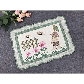 Mua Thảm chùi chân - Hàng rào xanh lá -TCC00407
