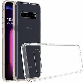 Ốp lưng chống sốc cho LG V60 viền dẻo trong suốt