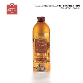Sữa Tắm Hương Nước Hoa Italia Tesori D'Oriente Java Jasmine - Tinh Chất Hoa Nhài (500ml)