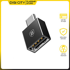 Cổng chuyển/Hub USB Type-C ra USB Type-A 2.0 Baseus - Hàng Chính Hãng
