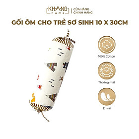 Gối Ôm Cho Trẻ Sơ Sinh Cao Cấp Khang Home Êm Ái Cho Bé Ngủ Ngon Size