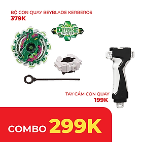 Đồ chơi Con Quay Beyblade Burst kèm tay phóng Kerbeus B-04 Takara Tomy