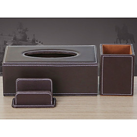 Mua Hộp đựng giấy ăn  đựng cardvisit  Cốc cắm bút : 3 sản phẩm