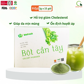 Hộp Bột Cần Tây WeFresh - 100% từ rau tươi sấy lạnh