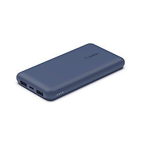 Pin sạc dự phòng Polymer Pocket Power 10,000 mAh, 15w PD, cáp đi kèm A-C Belkin - HÀNG CHÍNH HÃNG - BPB011bt