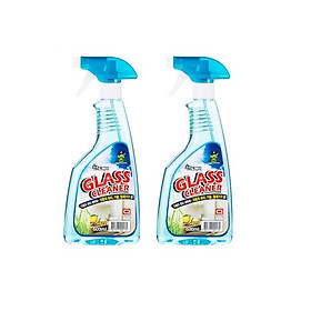 Combo 02 Chai xịt vệ sinh, tẩy ố bề mặt gương, kính,..vv Hàn Quốc 600ml