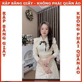 Rập giấy A0 mã 1483 - rập đầm sơ mi (BẢN VẼ)