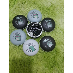Mua Tai nghe nhạc nhét tai Khủng Long ngộ nghĩnh có mic đàm thoại kèm hộp đựng chống rối dây hình tròn
