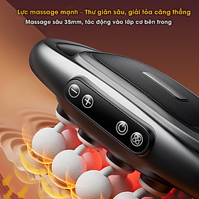 Máy Massage Cầm Tay JIDOSA 16 Đầu  -  8 đầu - 6 đầu Giảm Đau Cơ Sâu, Động Cơ Êm, Pin Lâu, 9 Chế Độ Bảo hành 12 tháng Chính Hãng