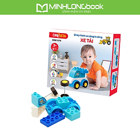 Ghép hình xe công trường - Xe tải, 9 chi tiết - DK81079