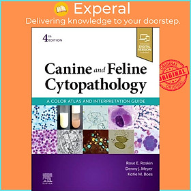 Sách - Canine and Feline Cytopathology - A Color Atlas and Interpretation Guide by Katie. M Boes (UK edition, hardcover)