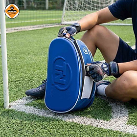 Túi đựng giày 2 ngăn cao cấp màu xanh TN Bags – Túi đựng giày đá banh tiện lợi, chống nước, phong cách thể thao TN.B9003