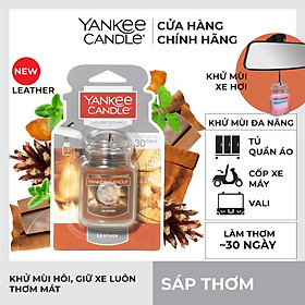Sáp thơm xe Yankee Candle - Leather
