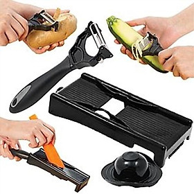 Mua Bộ Dụng Cụ Nạo Gọt Củ Quả Có Tay Cầm Bảo Vệ  Dao Nạo Củ Quả