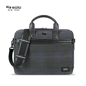 Túi xách Nam Solo Bryce 15.6" HLD100-51 Xanh - Đen Kích thước: Cao 34 x Ngang 43 x Rộng 9 cm Bảo hành 05 năm