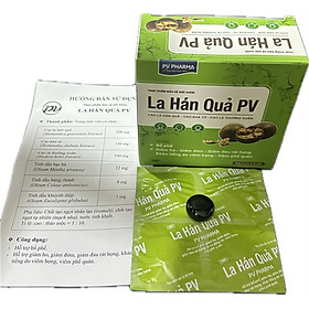 Kẹo ngậm bổ phế - giảm ho La Hán Quả PV Hộp 20 viên